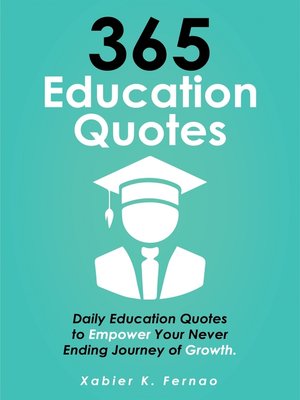 cover image of 365 Education Quotes